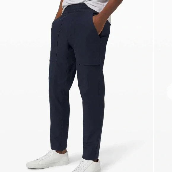 Lululemon Bowline Pant Utilitech 30” True Navy XXL | Stretch Jogger Cargo Pants - Picture 2 of 13